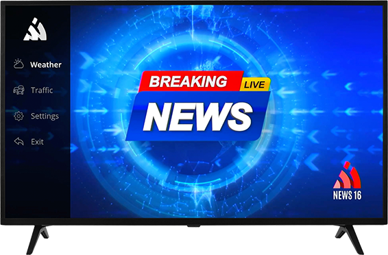 Connected TV app screenshot